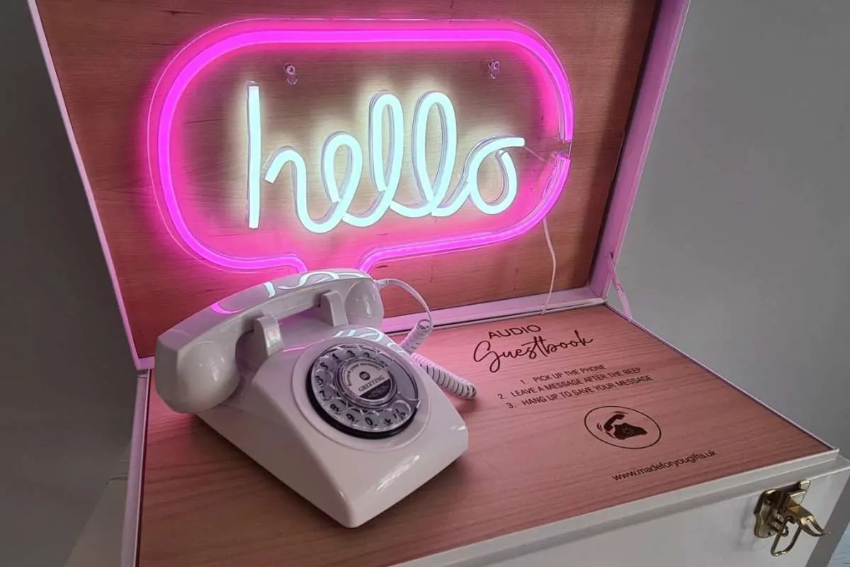 Audio guestbook hire for weddings in Kilkenny